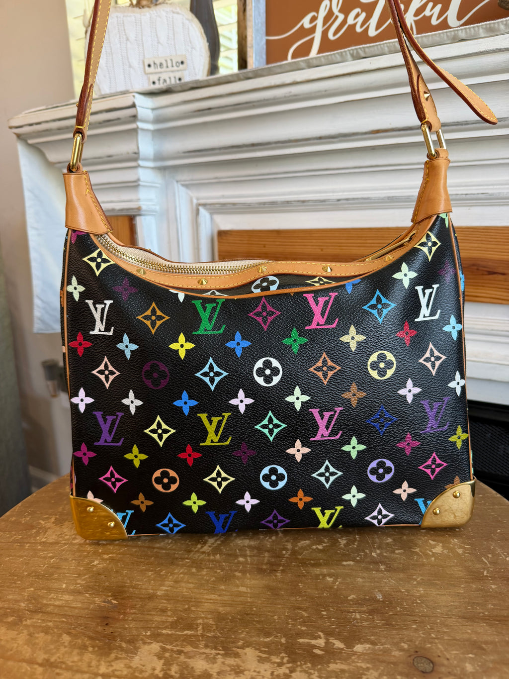 Murakami Black Multicolor Boulogne Klara
