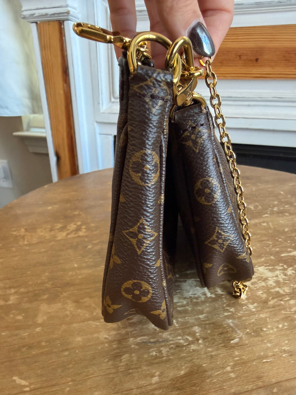 Multi Pochette Accessories in Khaki