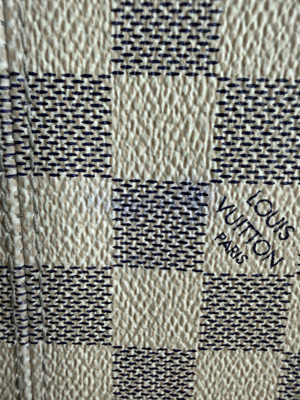 Beach Cabas GM in Damier Azur