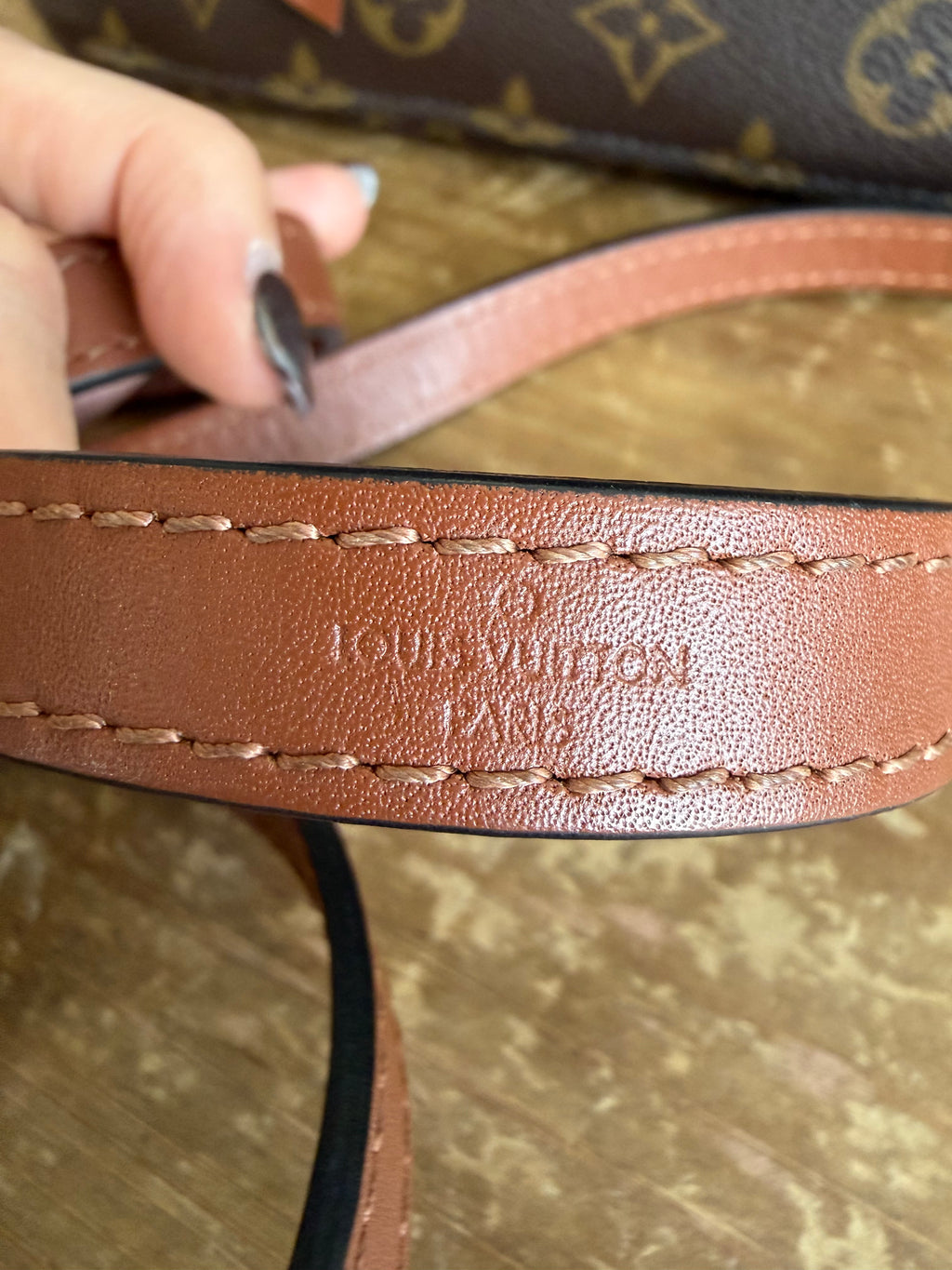 NéoNoé MM in Monogram and Cognac