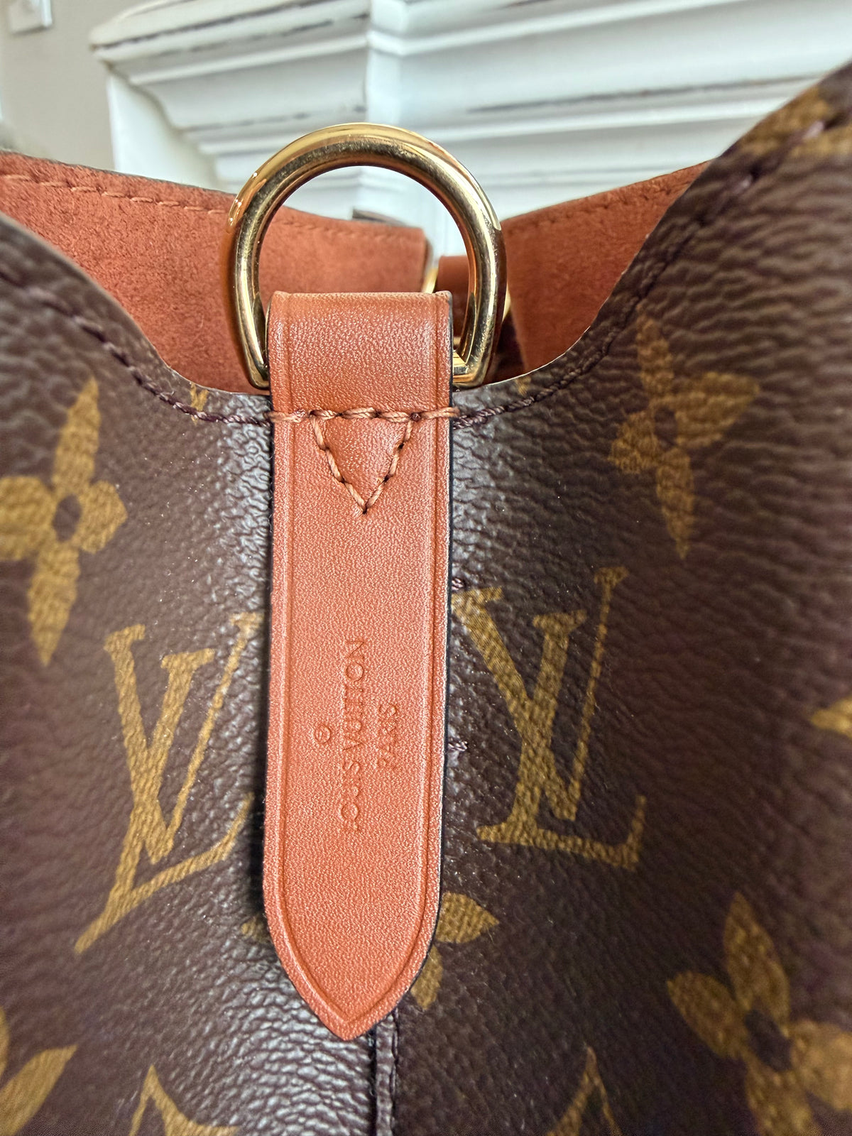 NéoNoé MM in Monogram and Cognac