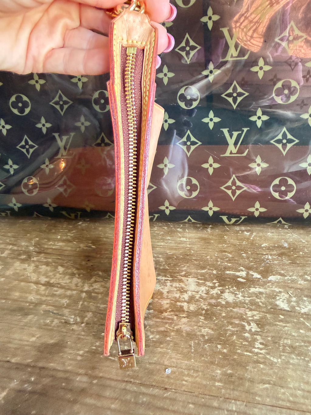 Ambre Sac Cabas Monogram Vinyl GM