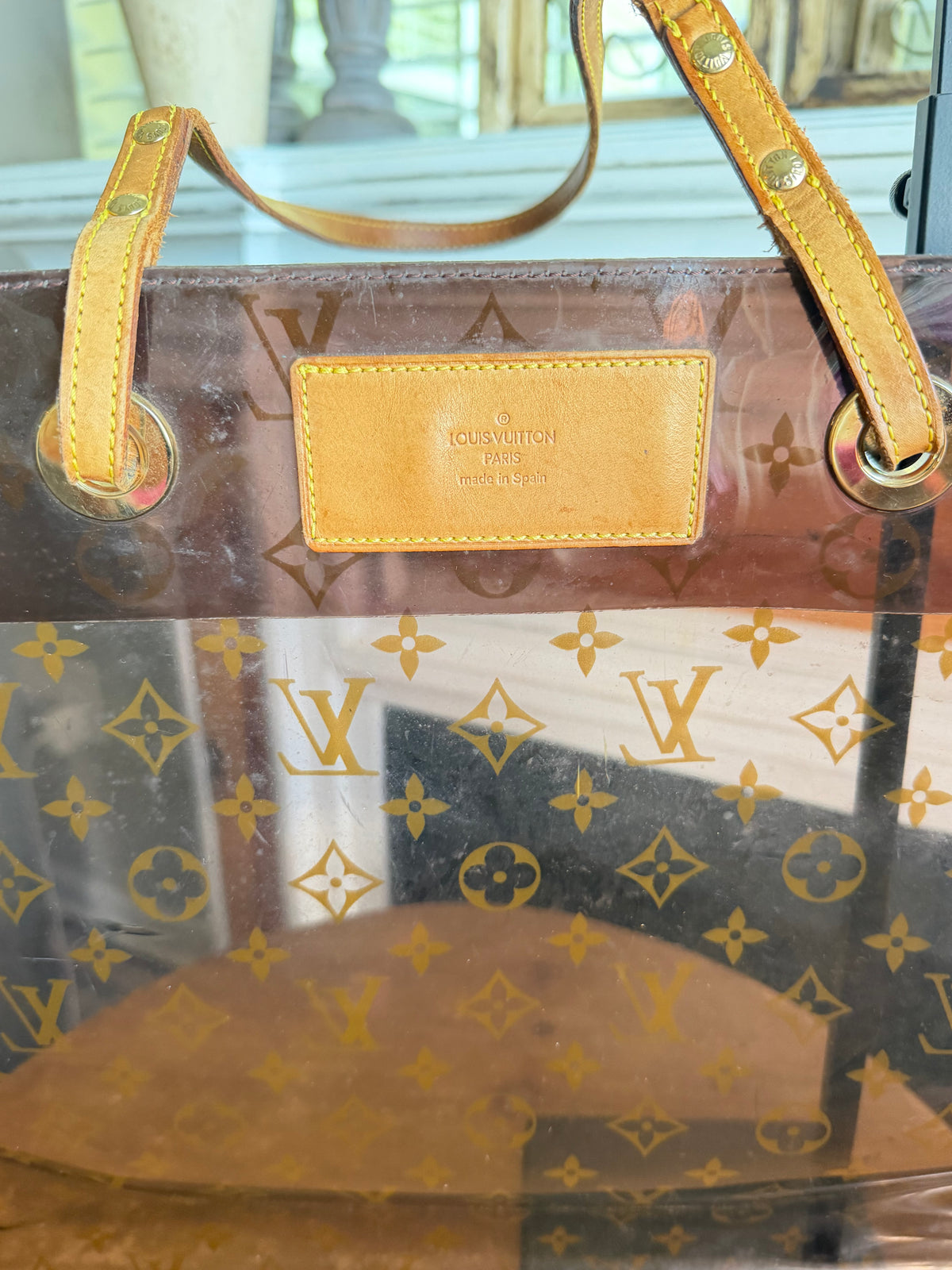 Ambre Sac Cabas Monogram Vinyl GM