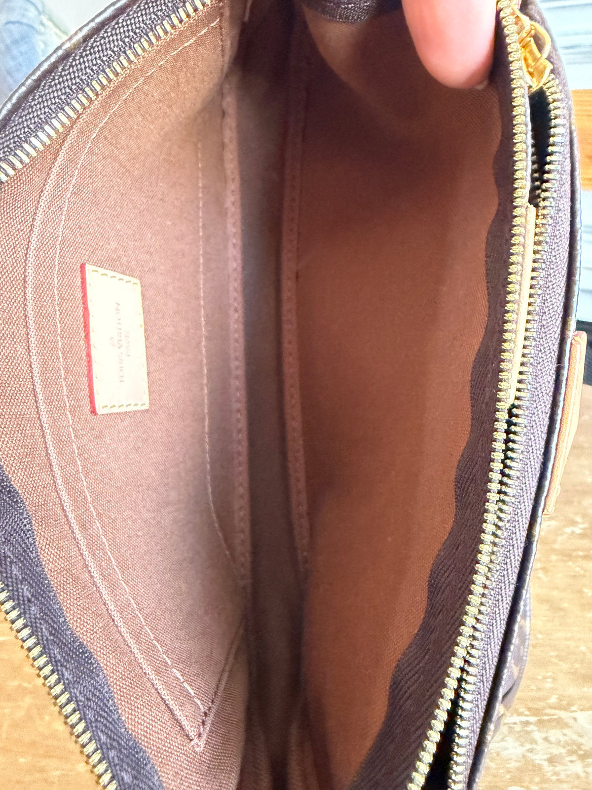 Multi Pochette Accessories in Khaki