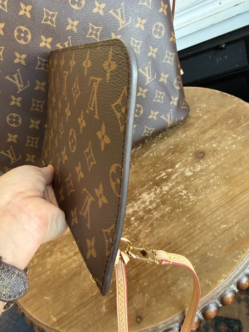 Neverfull MM with Pouch