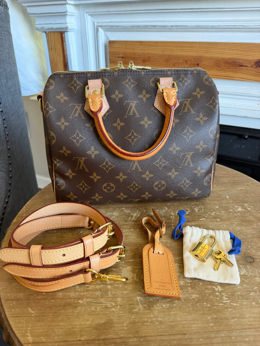 Speedy 25 Bandouliere in Monogram