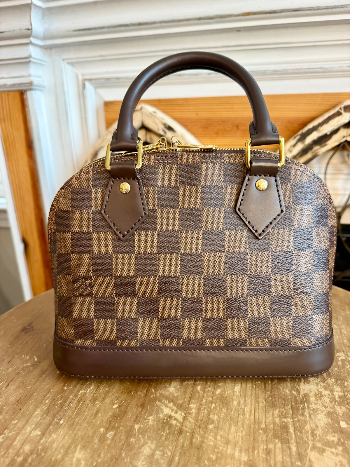 Alma BB in Damier Ebene