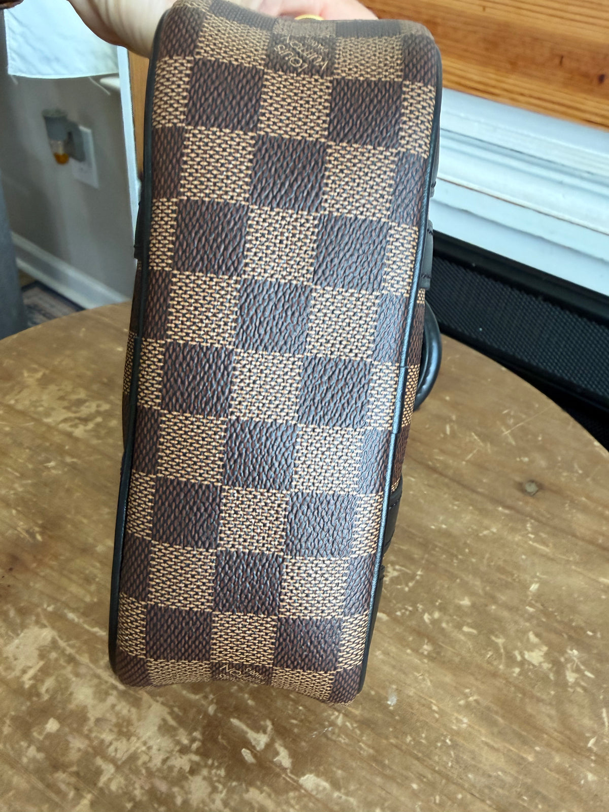 Valisette Souple BB in Damier Ebene and Black