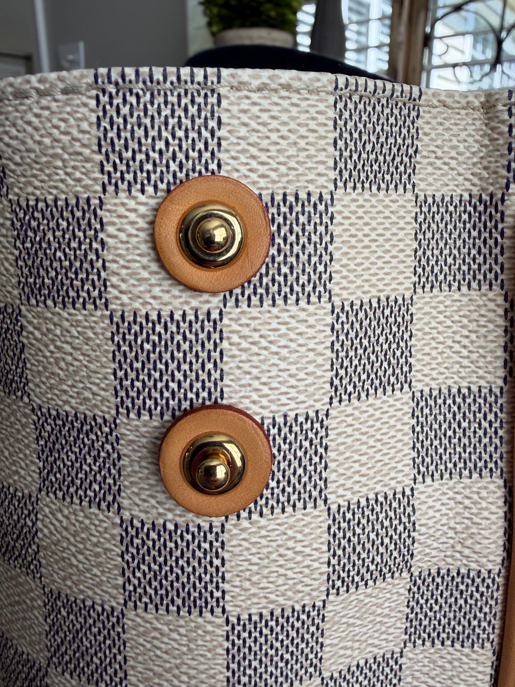 Beach Cabas GM in Damier Azur