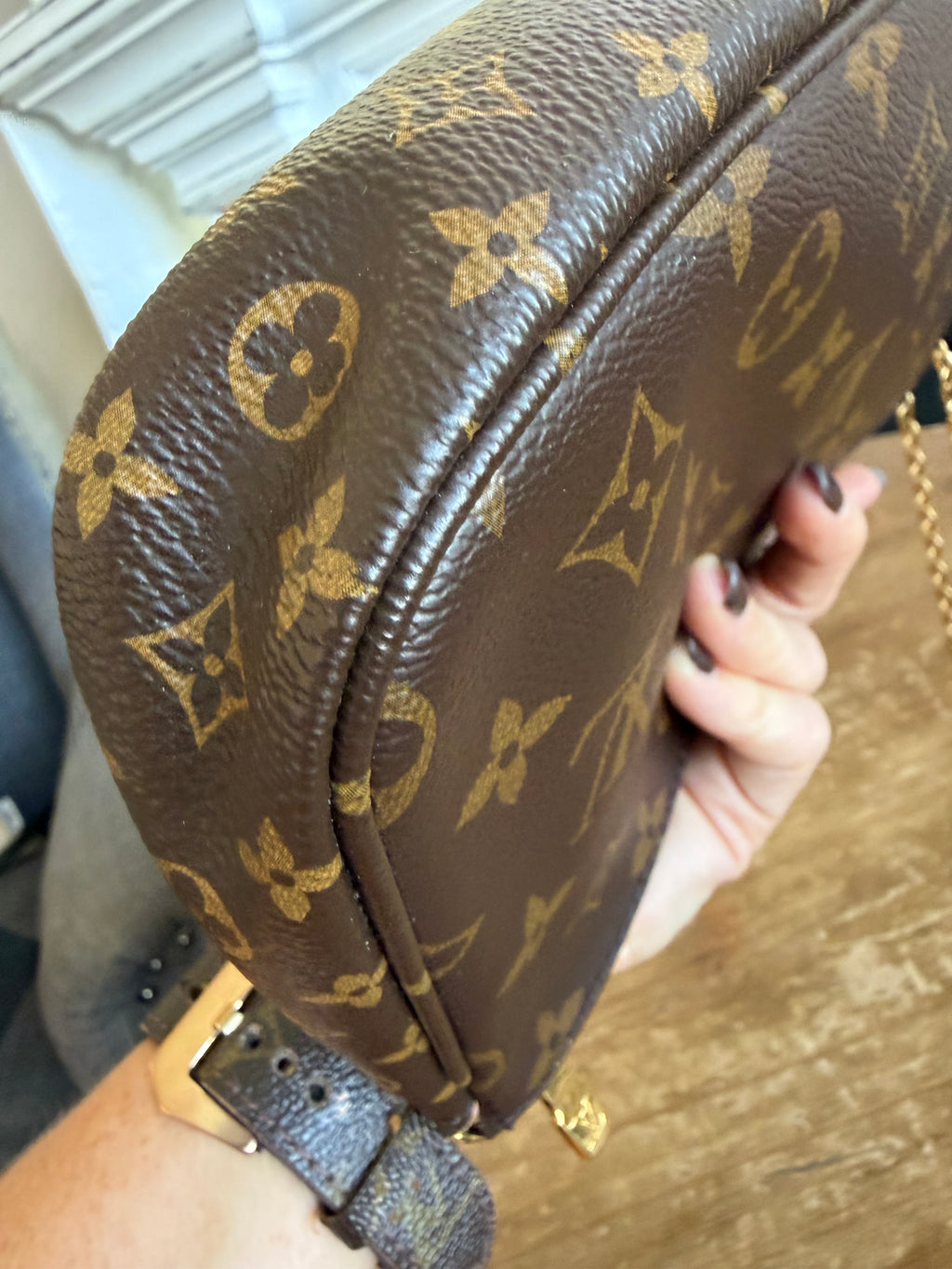 Multi Pochette Accessories in Khaki