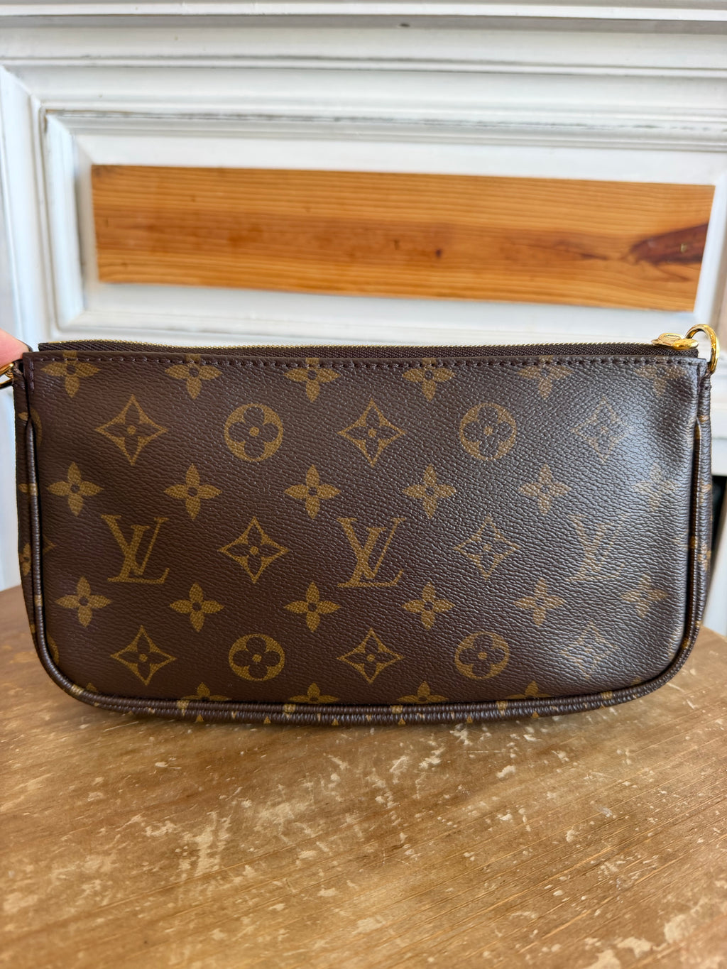 Multi Pochette Accessories in Khaki