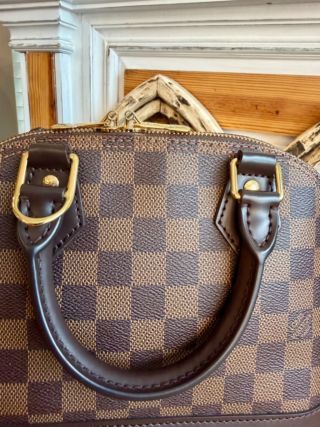 Alma BB in Damier Ebene