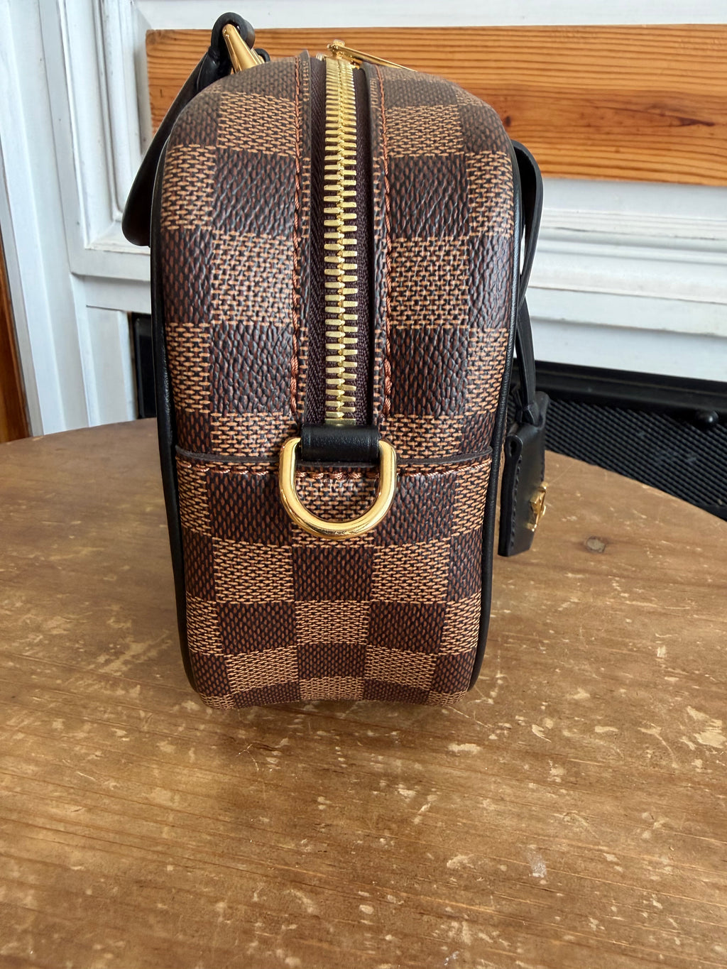 Valisette Souple BB in Damier Ebene and Black