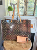 Ambre Sac Cabas Monogram Vinyl GM
