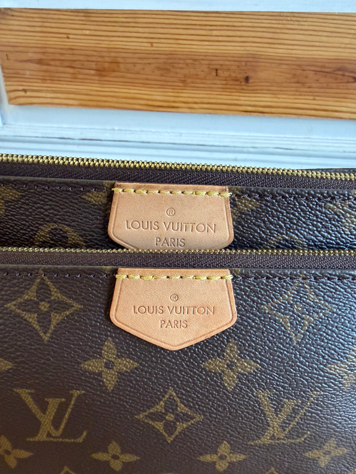 Multi Pochette Accessories in Khaki