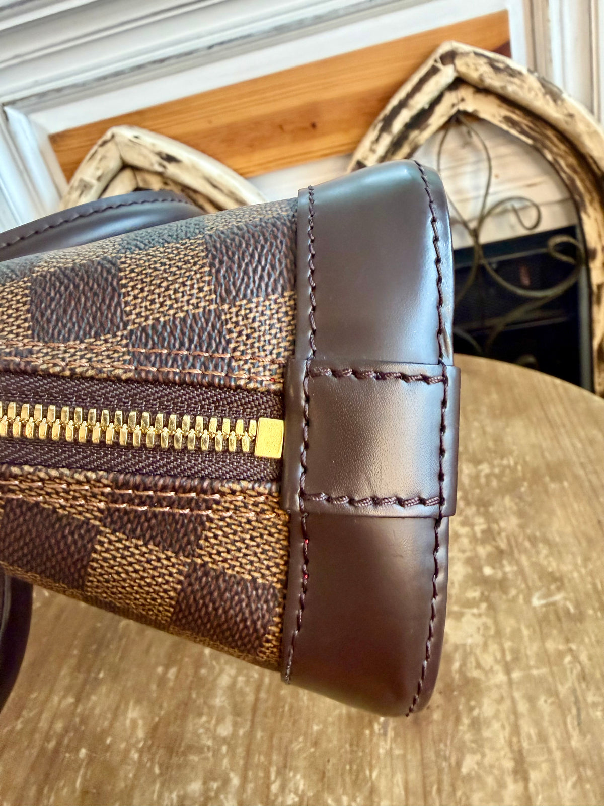 Alma BB in Damier Ebene