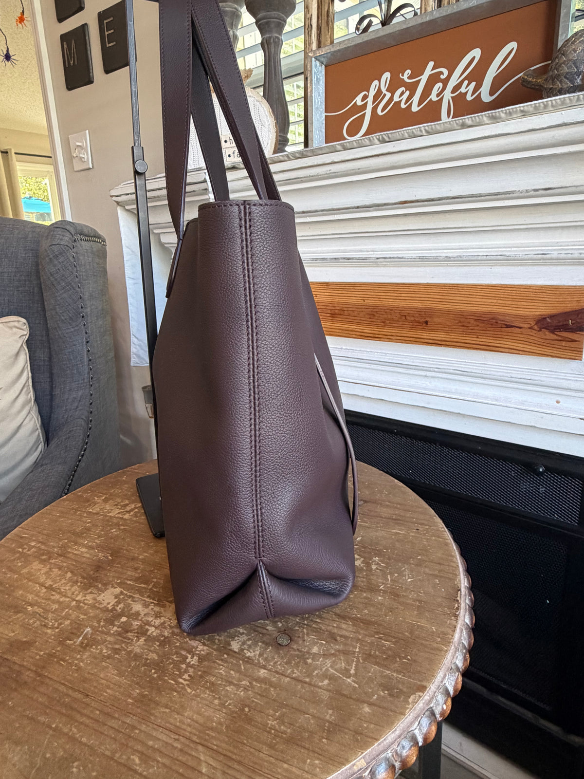 Low Key Cabas MM in Brown