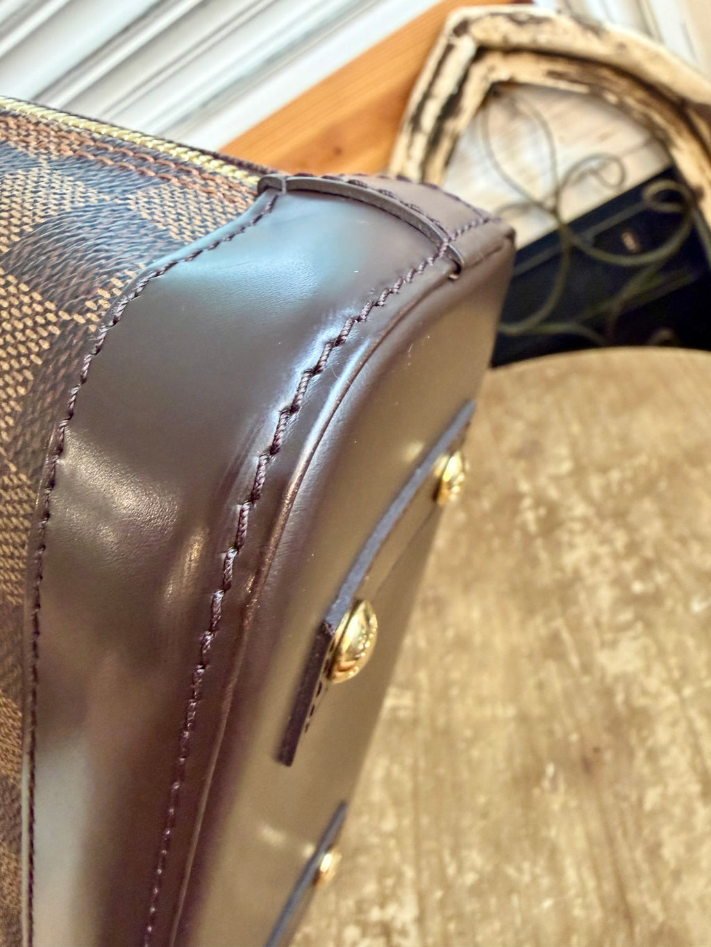 Alma BB in Damier Ebene