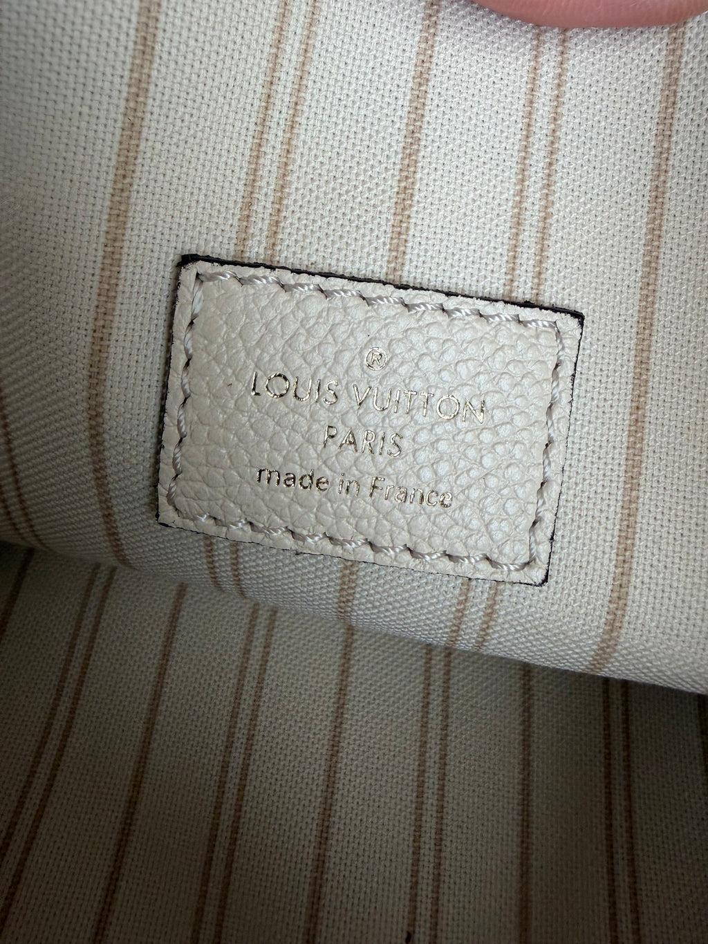 Pochette Métis Crème