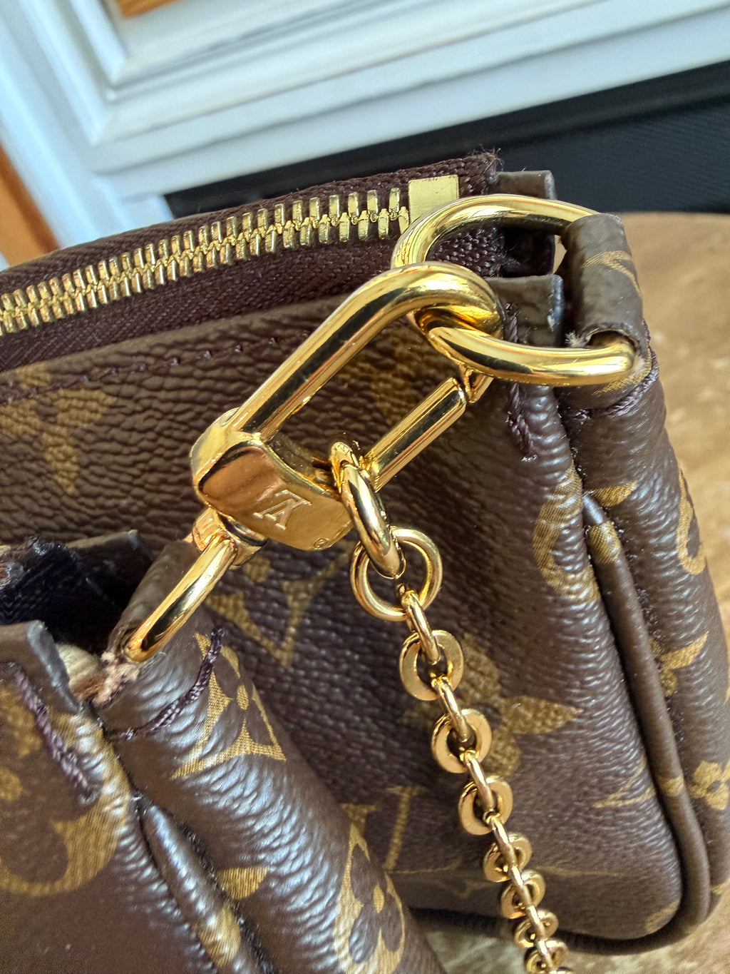 Multi Pochette Accessories in Khaki