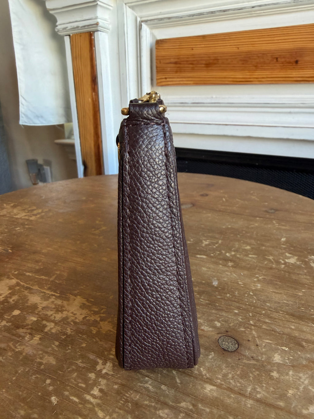 Easy Pouch On Strap Empreinte in Brown