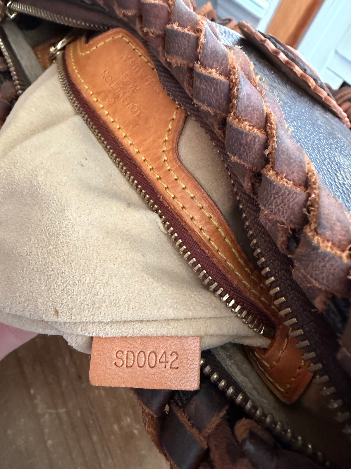 Loop MM- Custom up cycled crossbody