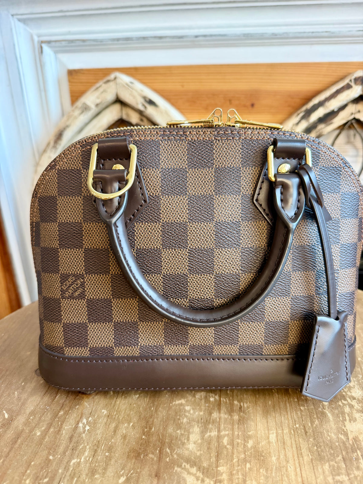 Alma BB in Damier Ebene