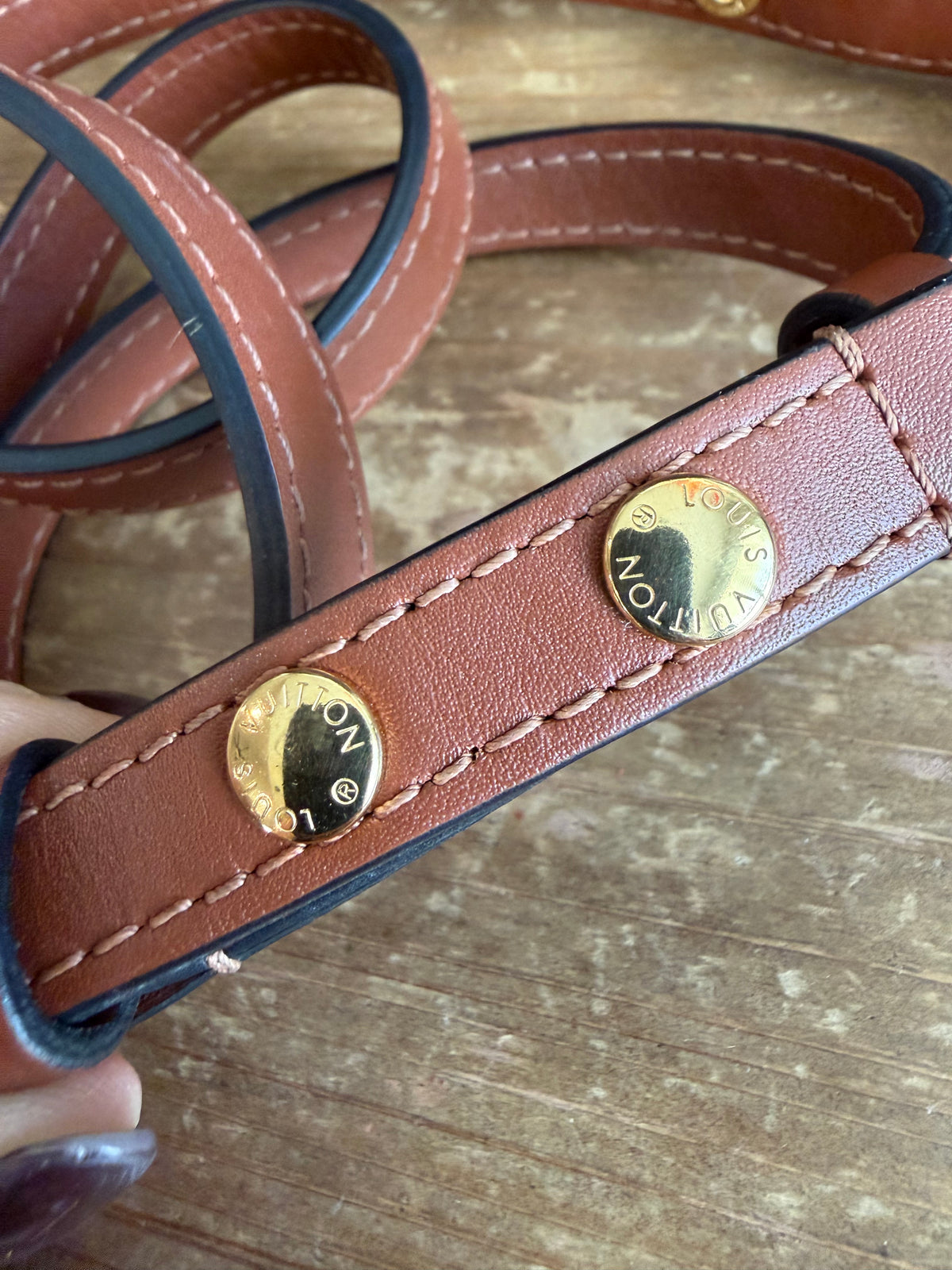 NéoNoé MM in Monogram and Cognac