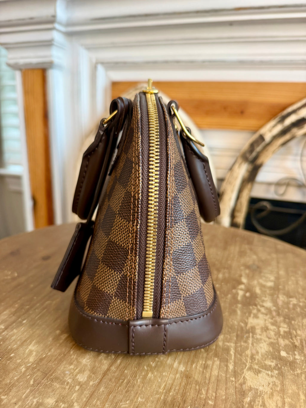 Alma BB in Damier Ebene