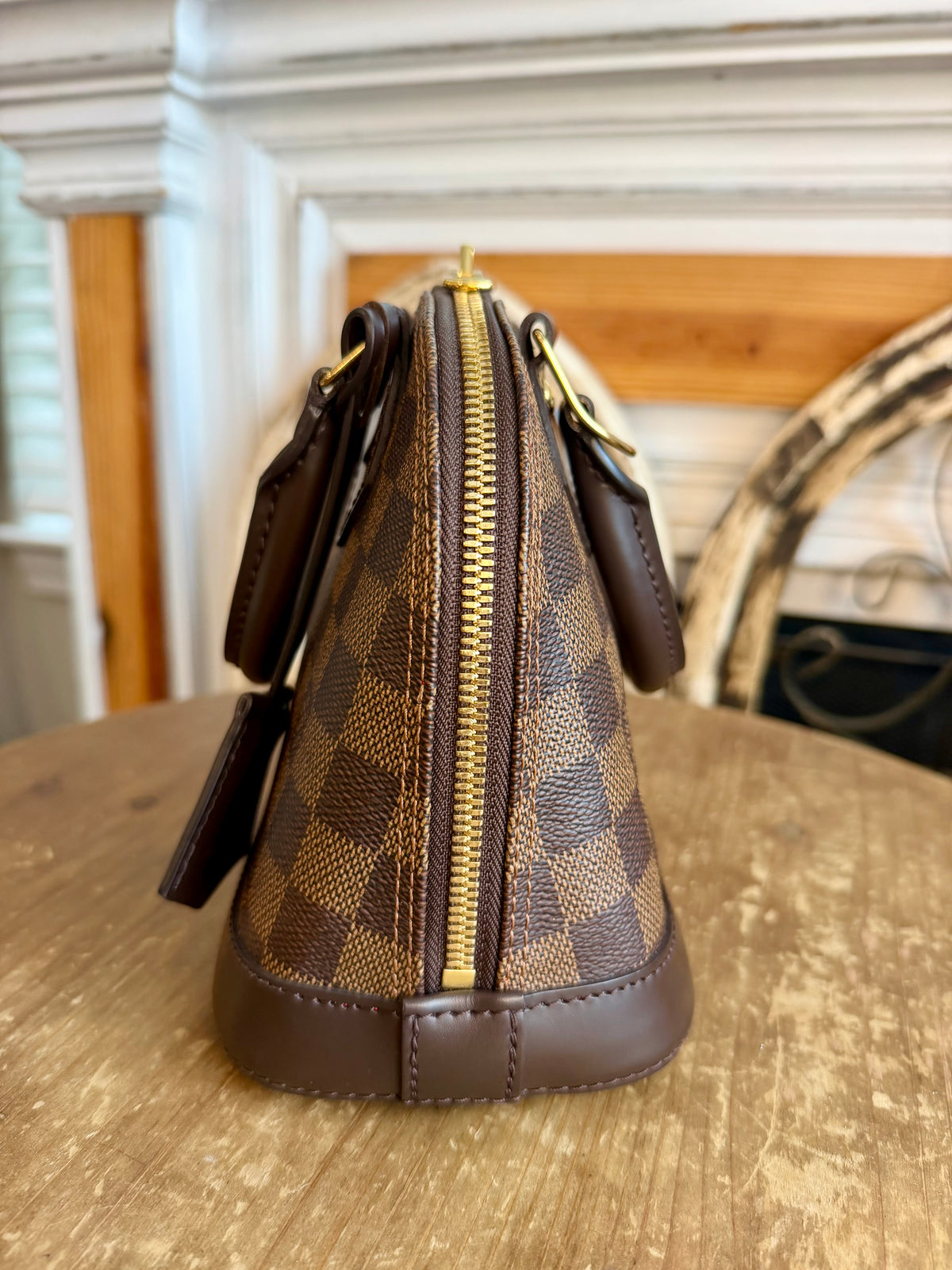 Alma BB in Damier Ebene