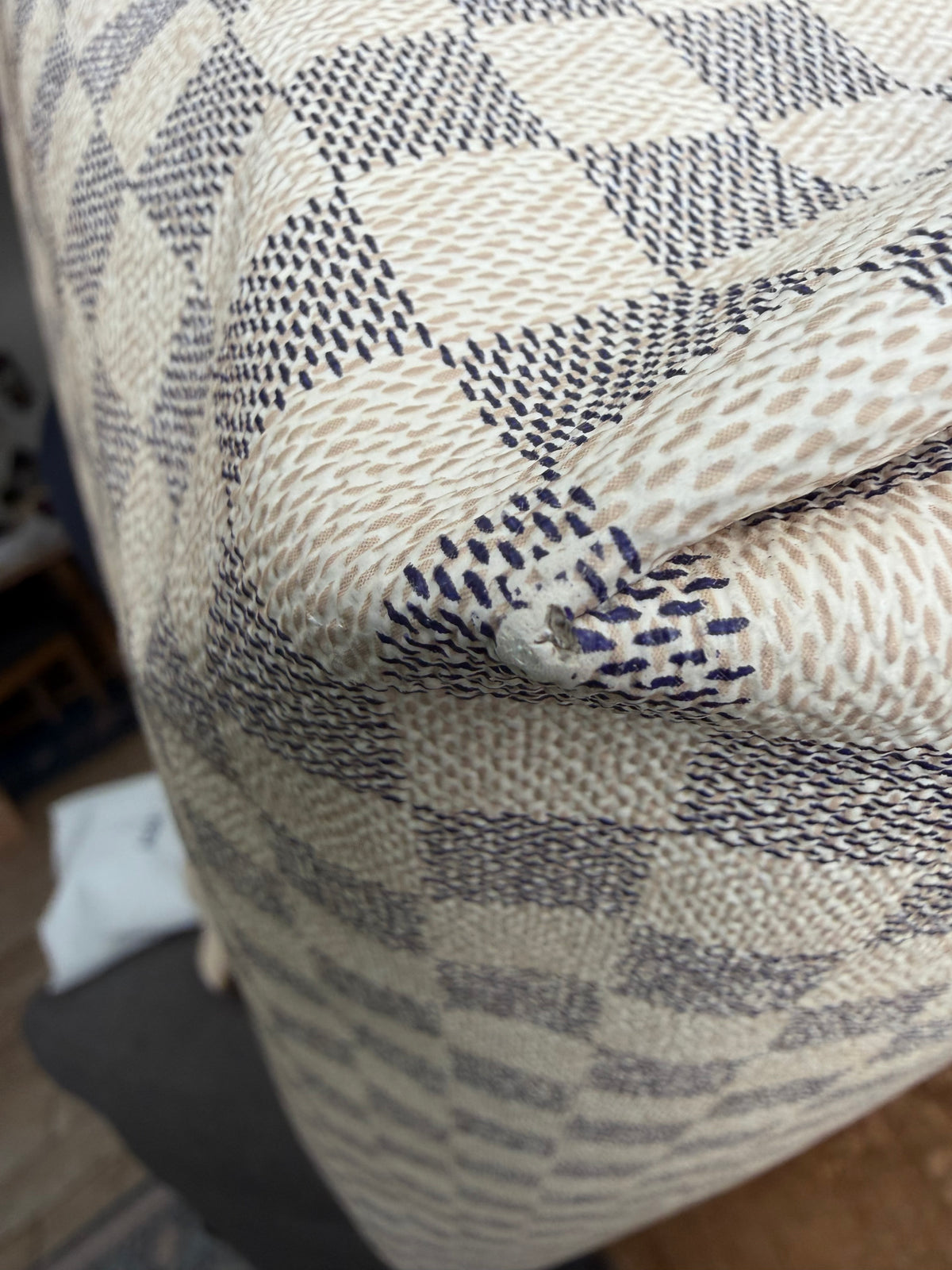 Beach Cabas GM in Damier Azur