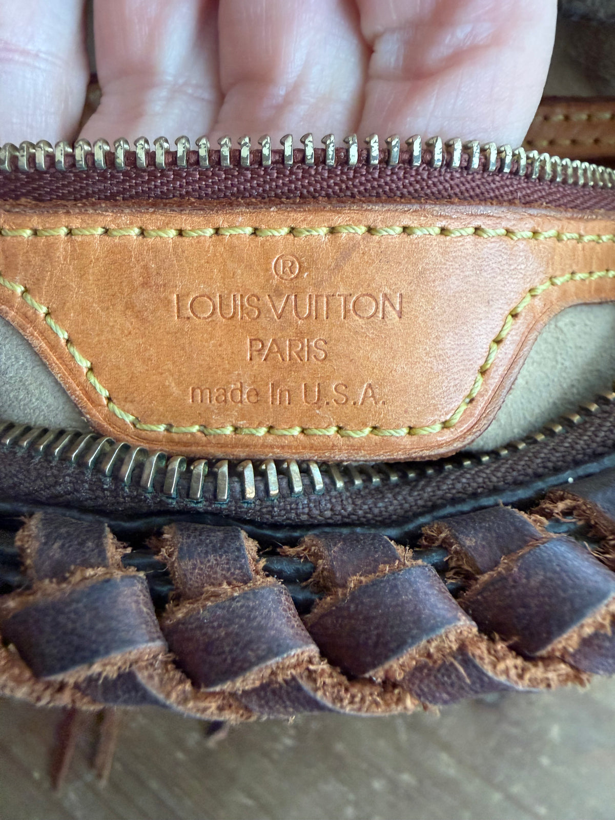 Loop MM- Custom up cycled crossbody