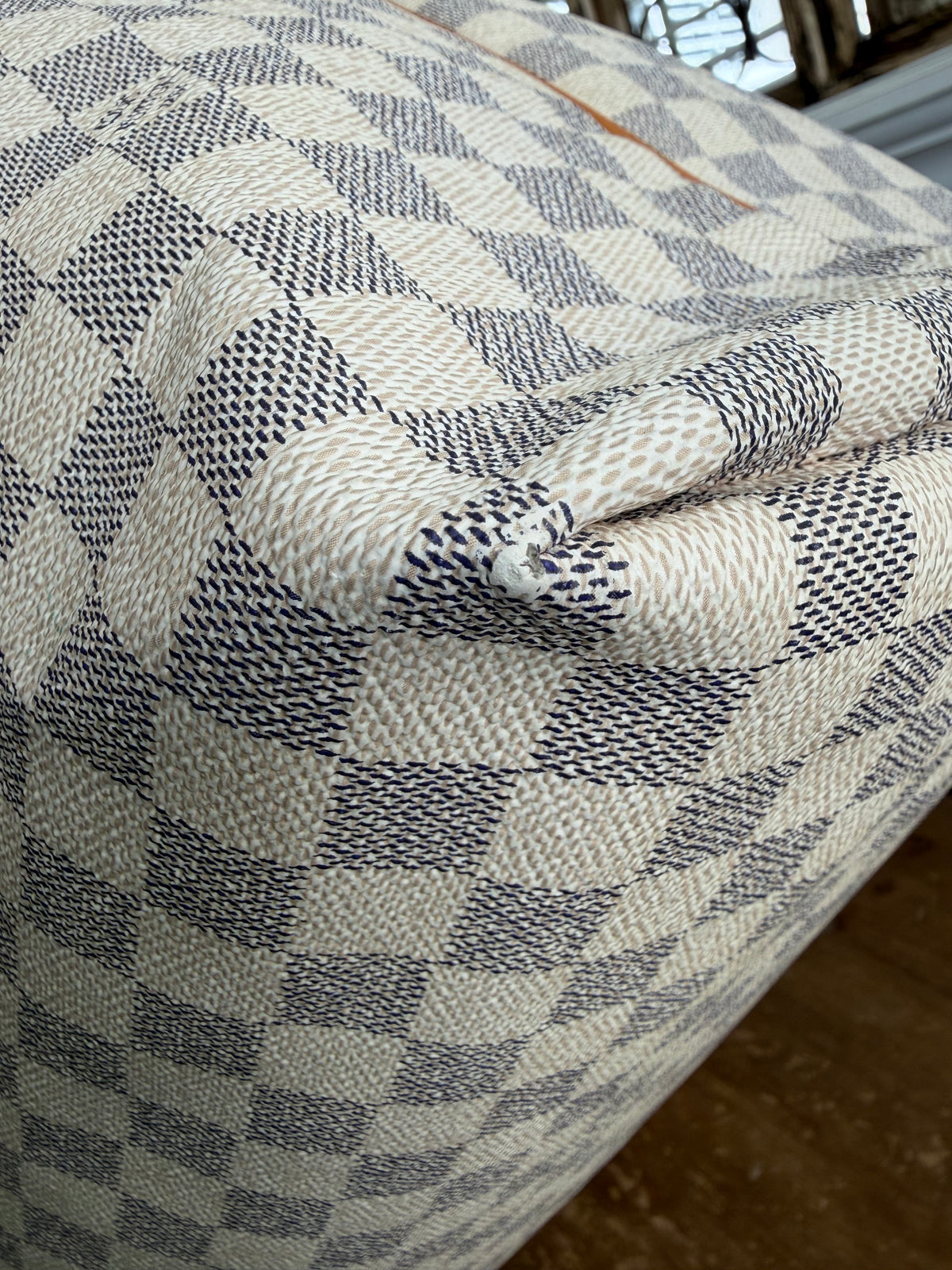 Beach Cabas GM in Damier Azur