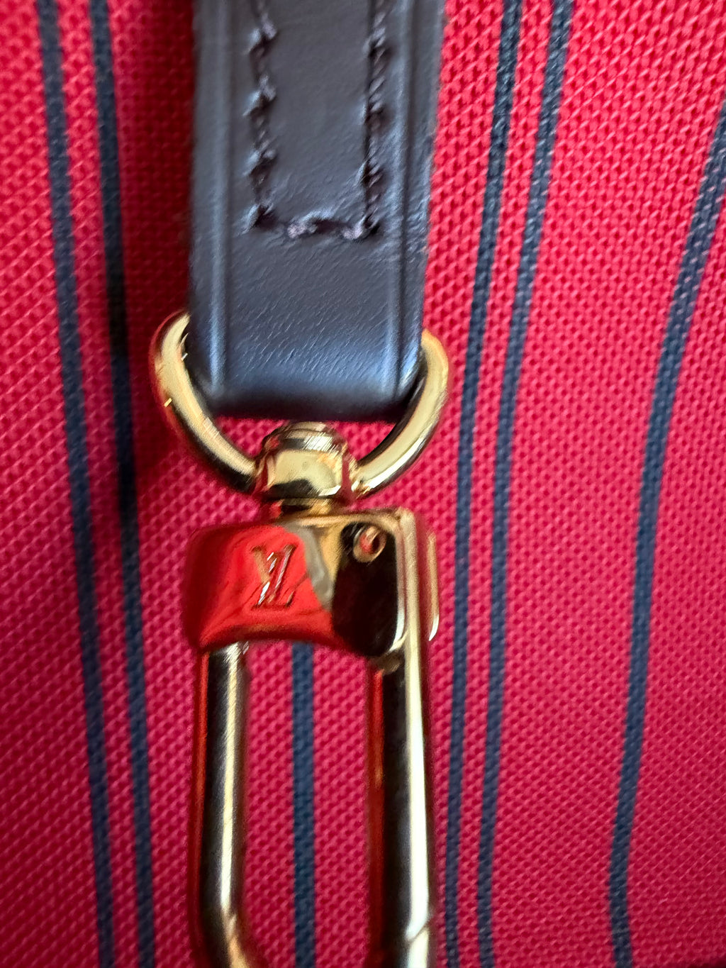 Neverfull MM with pouch in Damier Ebene