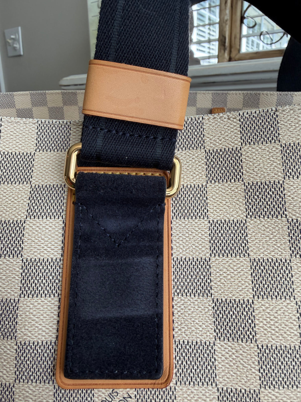 Beach Cabas GM in Damier Azur