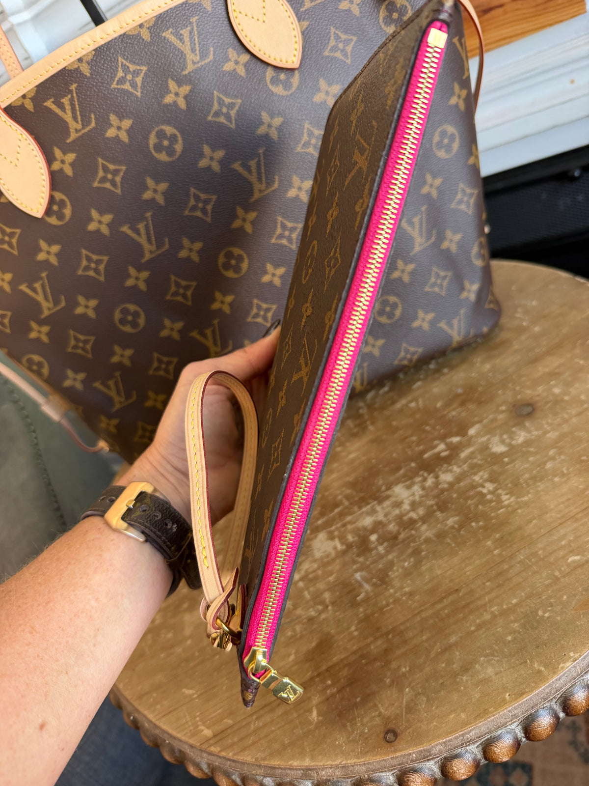 Neverfull MM with Pouch