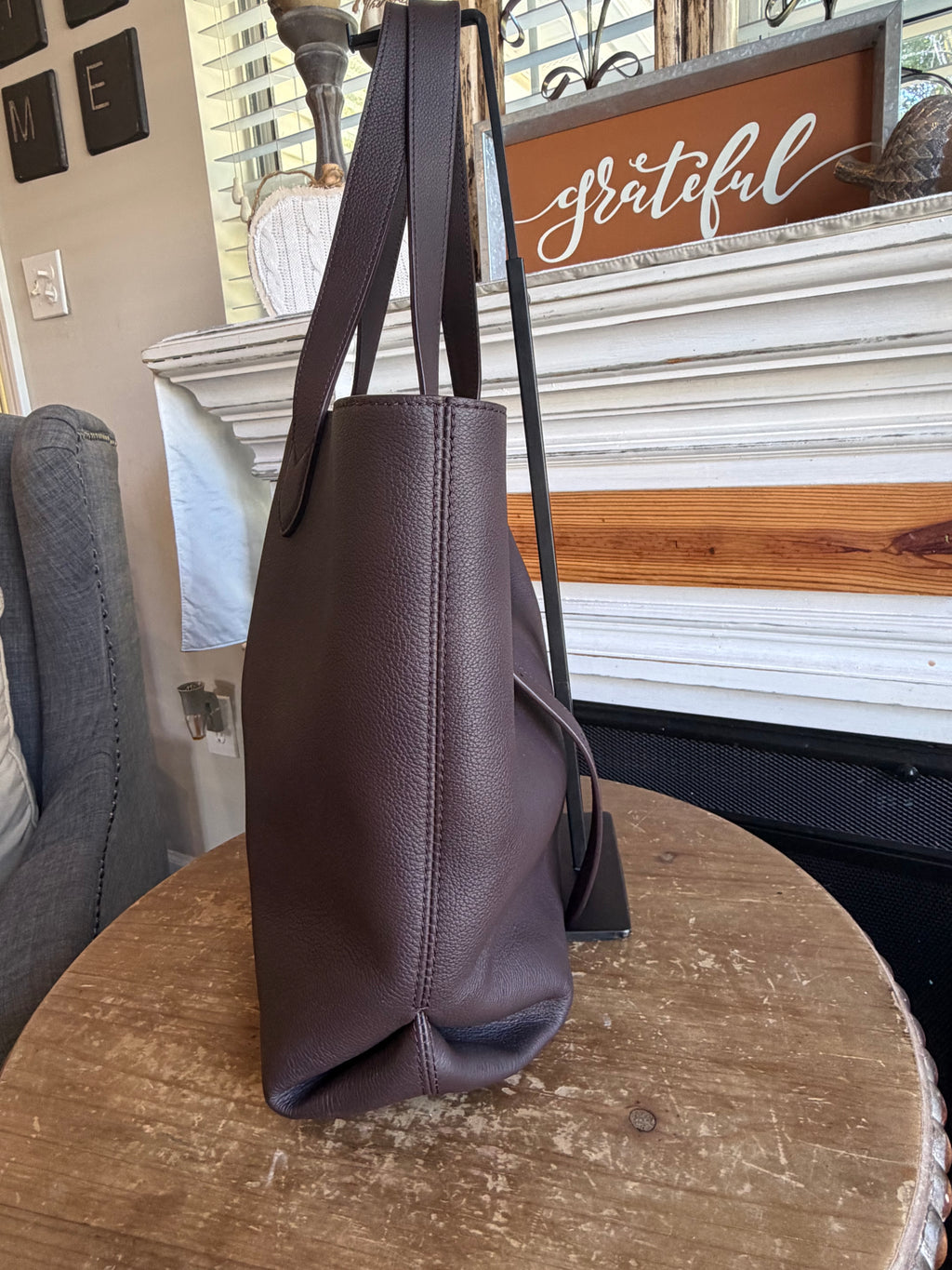 Low Key Cabas MM in Brown