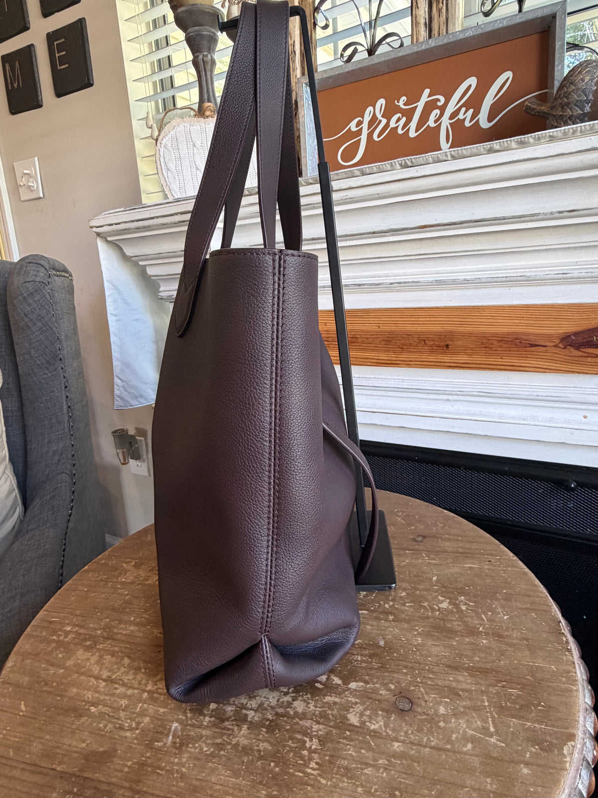 Low Key Cabas MM in Brown