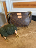 Multi Pochette Accessories in Khaki