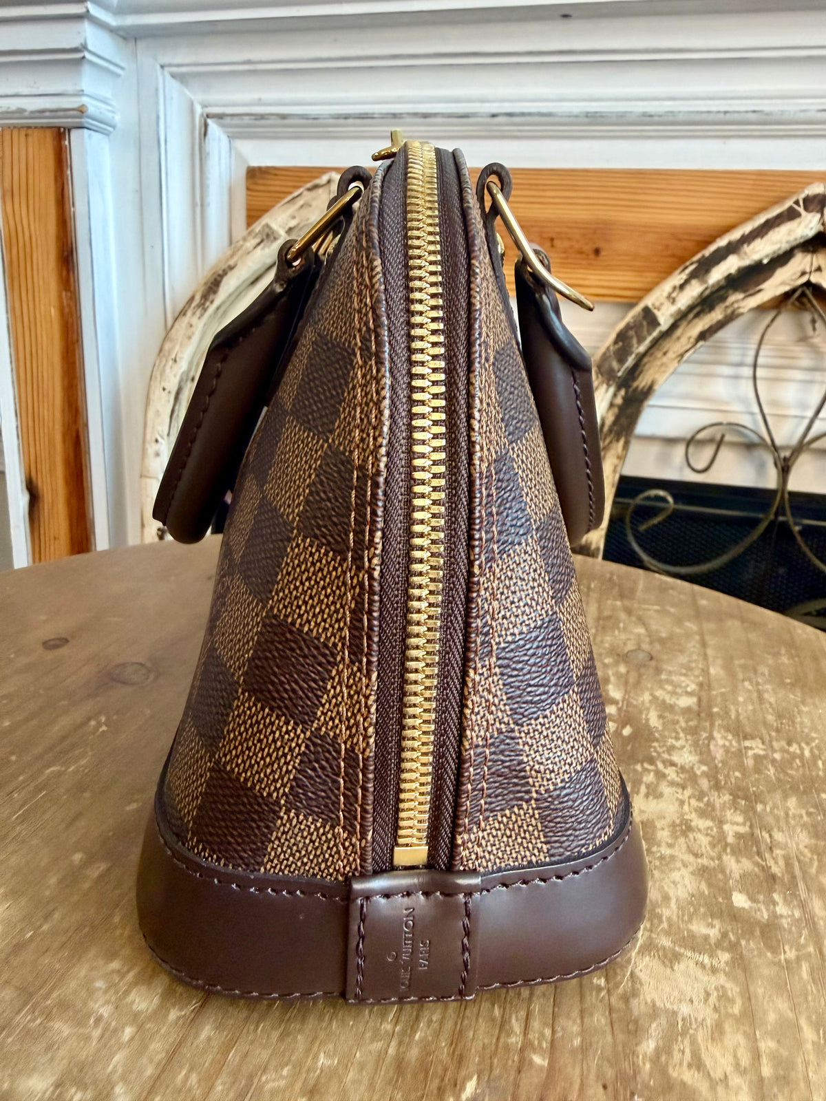 Alma BB in Damier Ebene