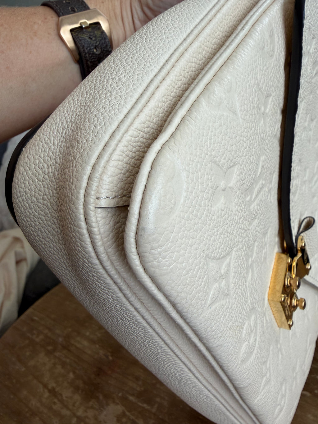 Pochette Métis Crème