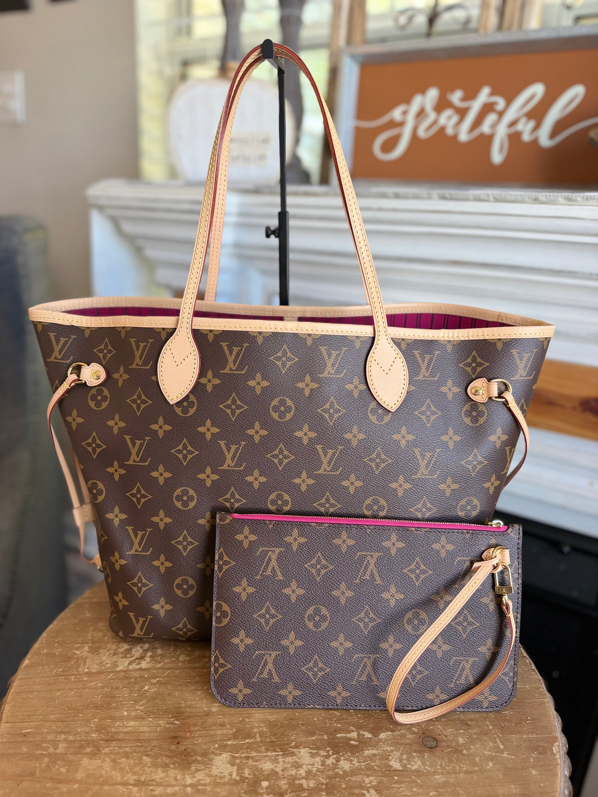 Neverfull MM with Pouch
