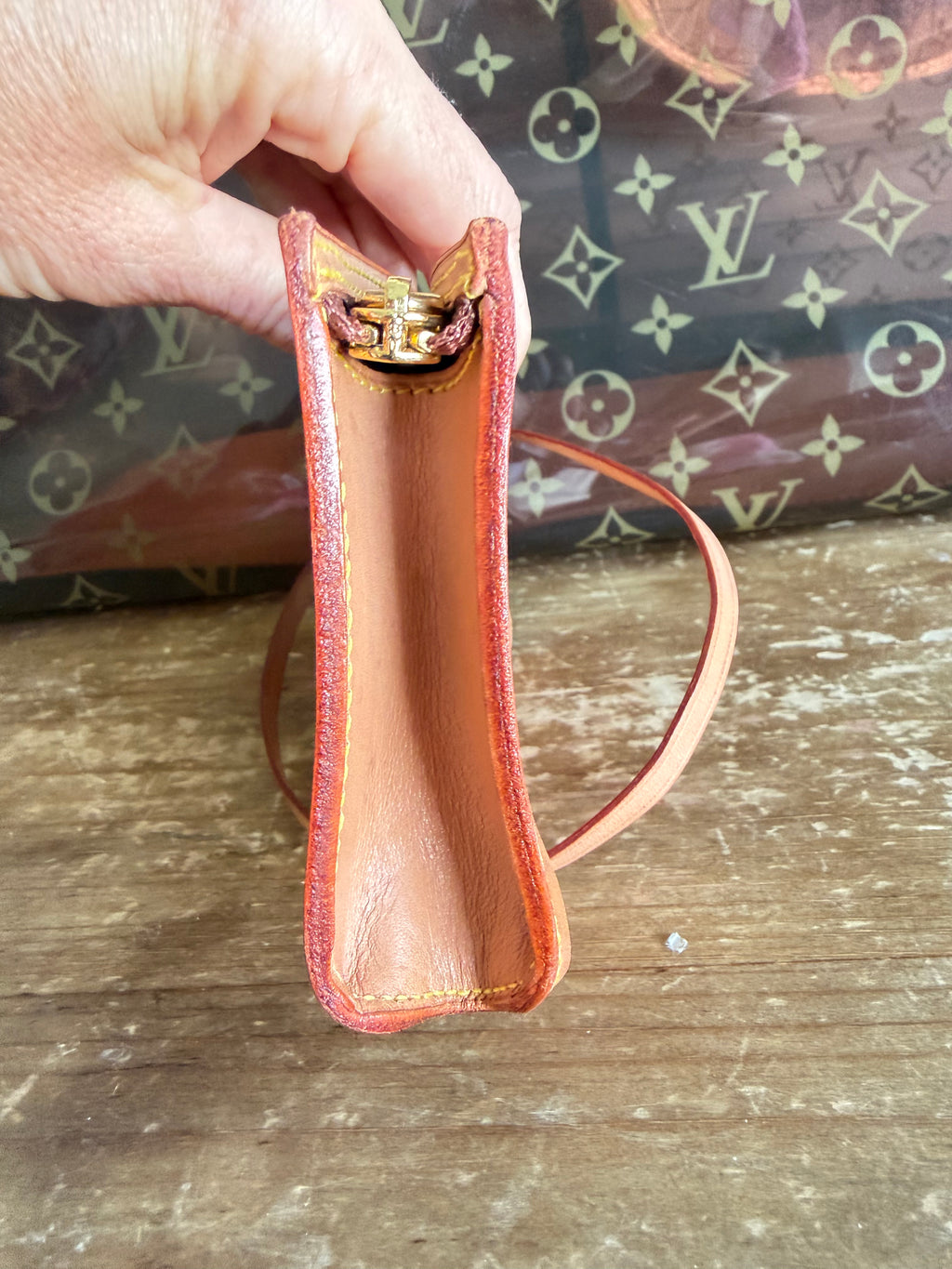 Ambre Sac Cabas Monogram Vinyl GM