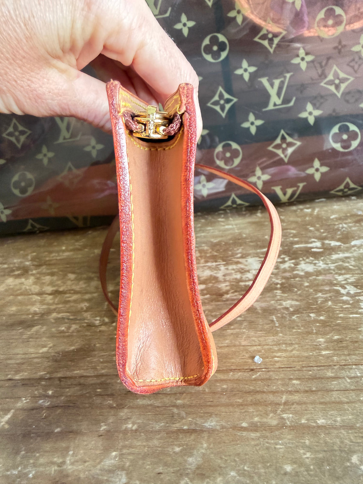 Ambre Sac Cabas Monogram Vinyl GM