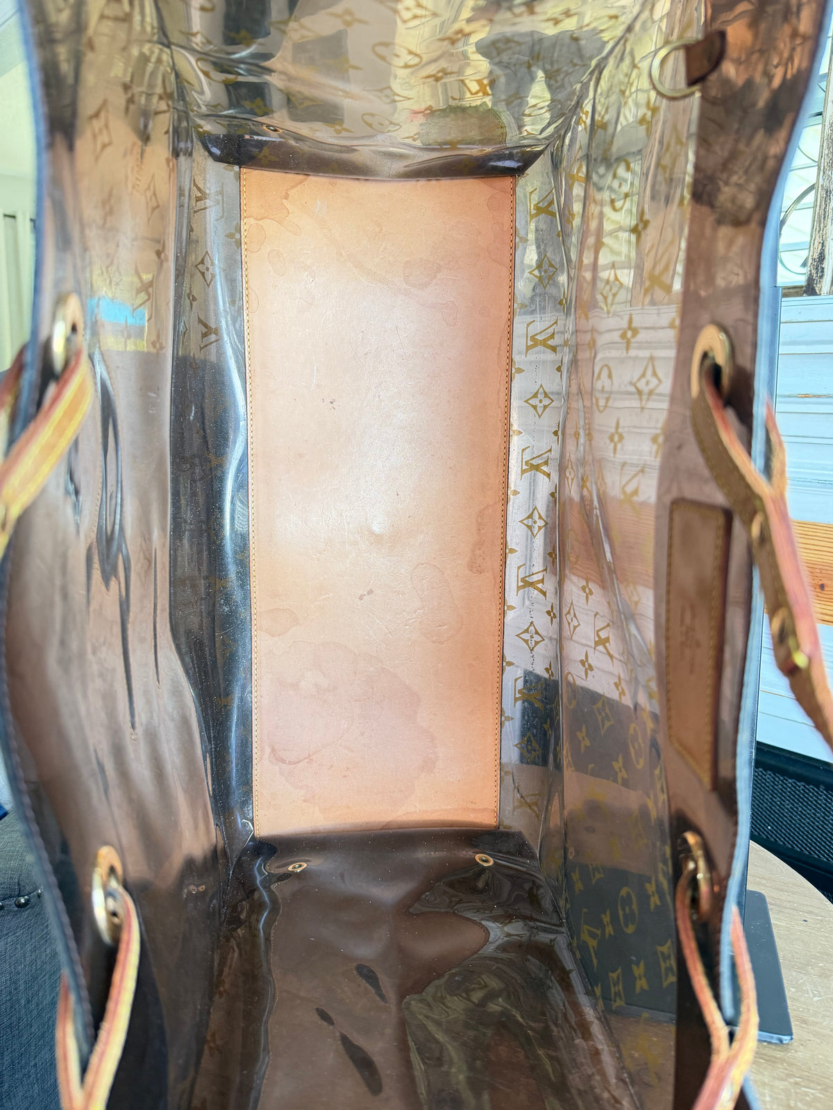 Ambre Sac Cabas Monogram Vinyl GM