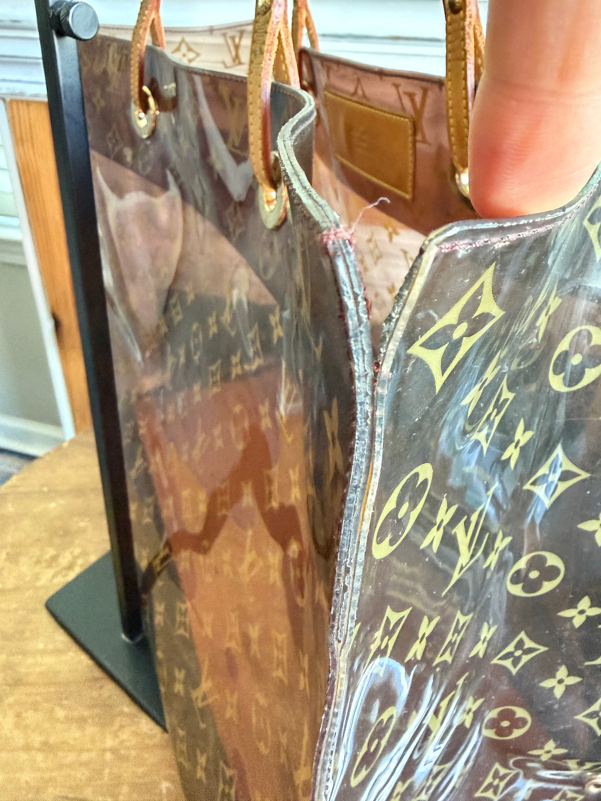 Ambre Sac Cabas Monogram Vinyl GM