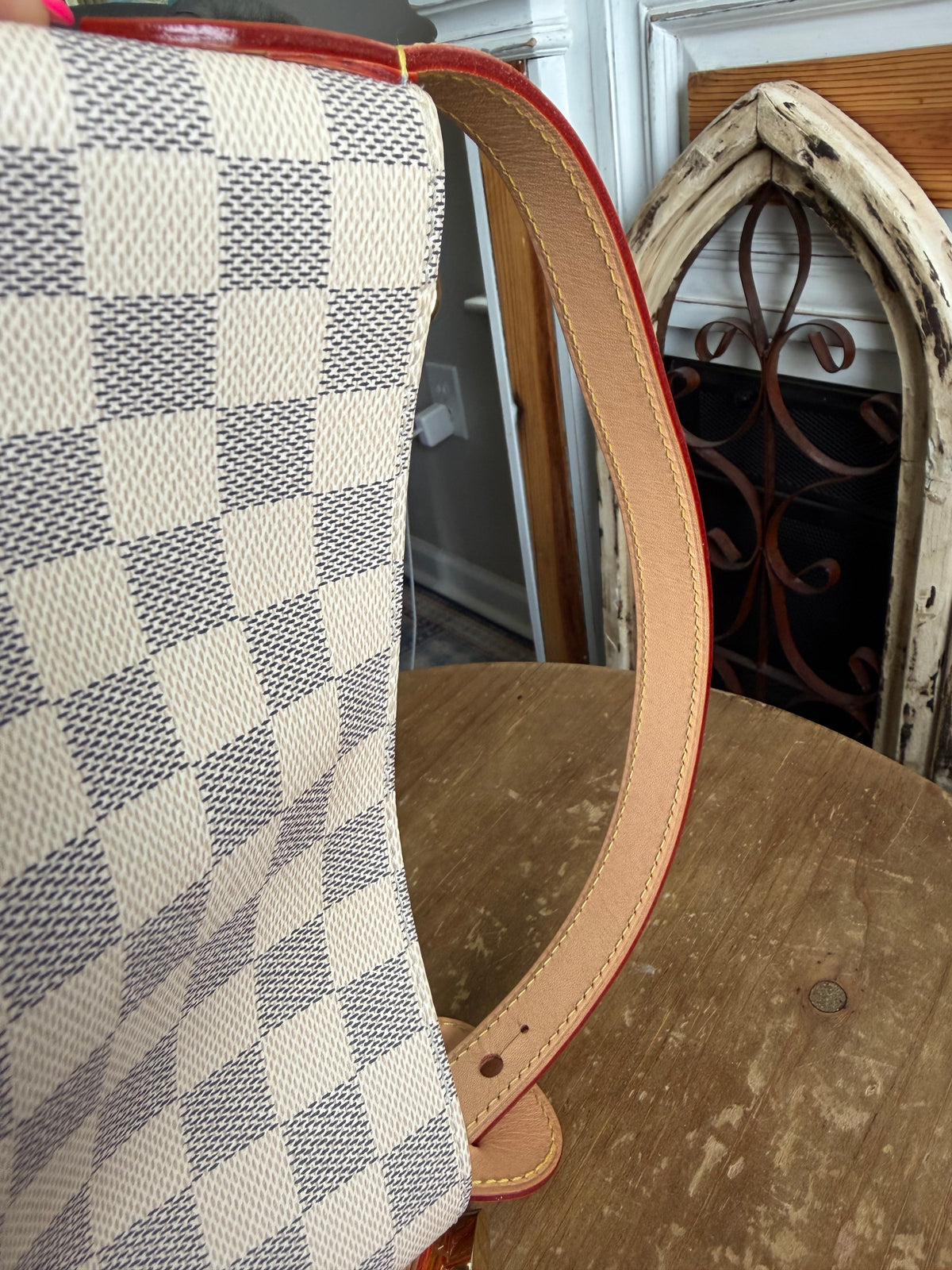 All In Bb in Damier Azur