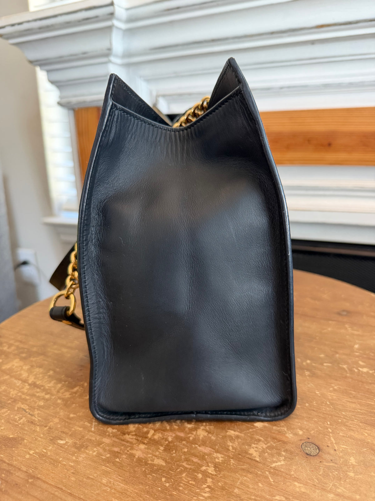 GG Supreme Bee Padlock Tote - Medium