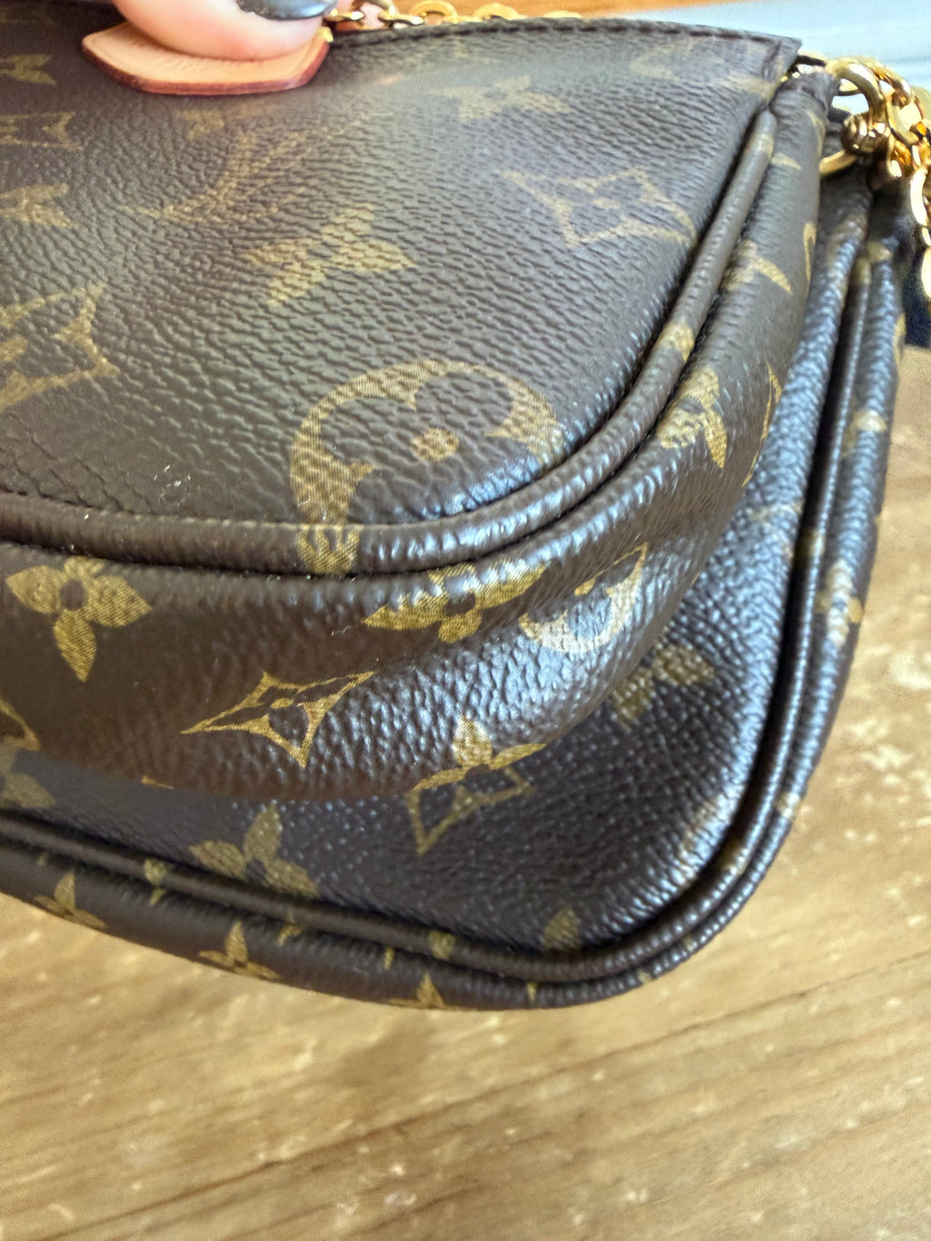Multi Pochette Accessories in Khaki