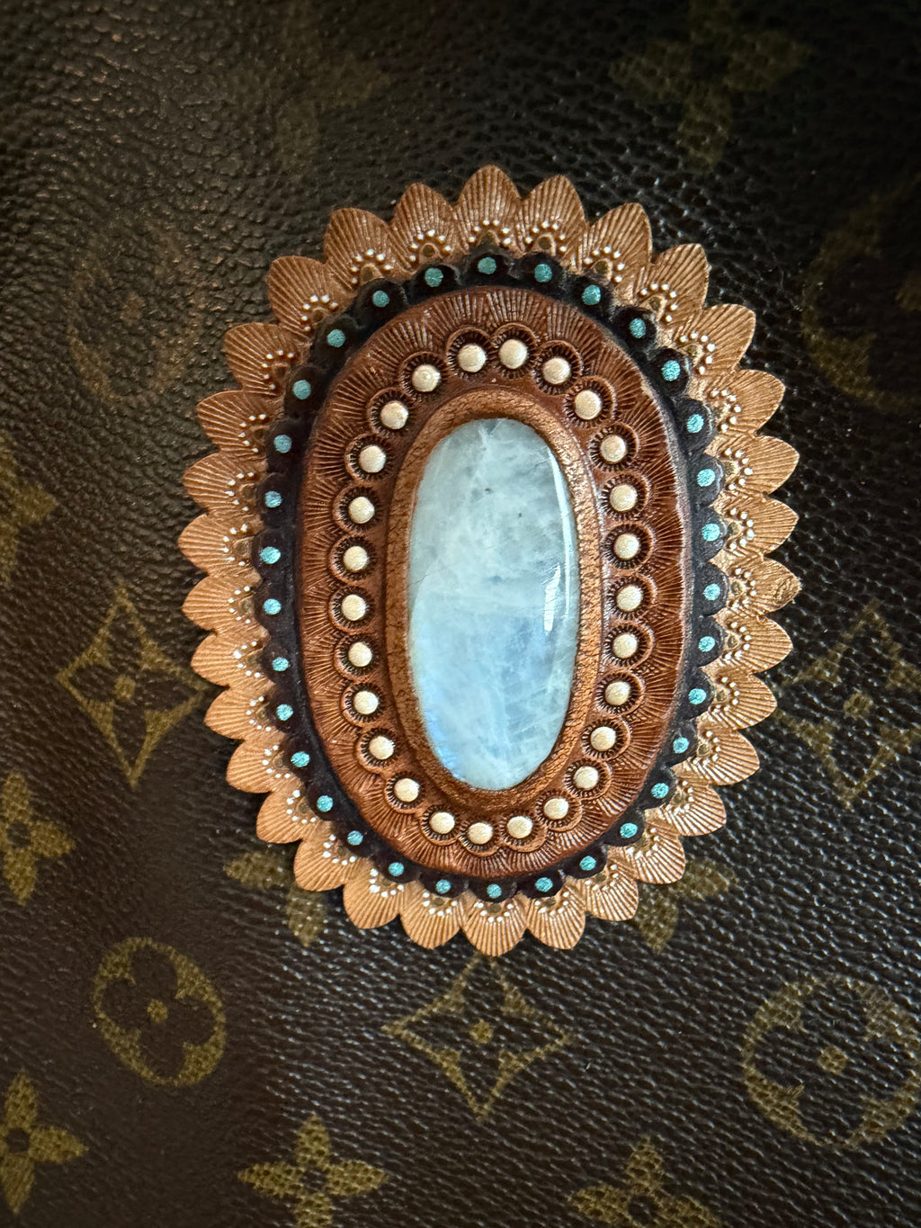 Loop MM- Custom up cycled crossbody